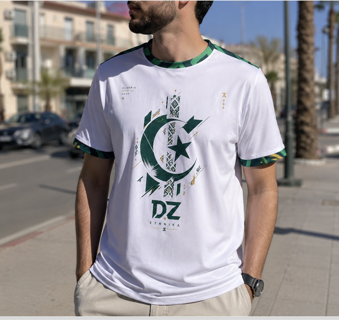 Maillot DZ Ethnika 2025 face avant